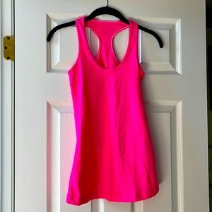 Pink tank top!